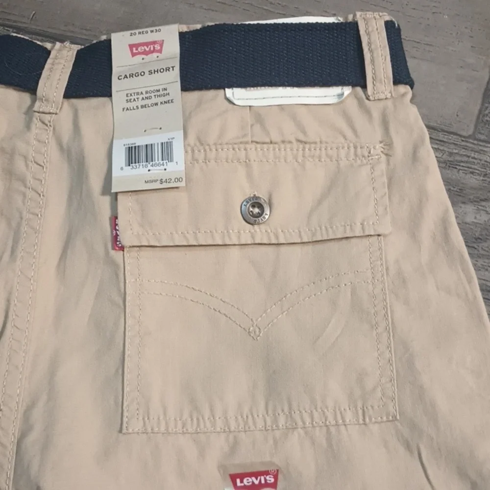 Boys Levi Cargo Shorts - Picture 6 of 8